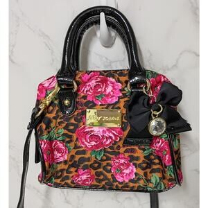 BETSEY JOHNSON Rare Mini Satchel/Crossbody Bag - NWOT
